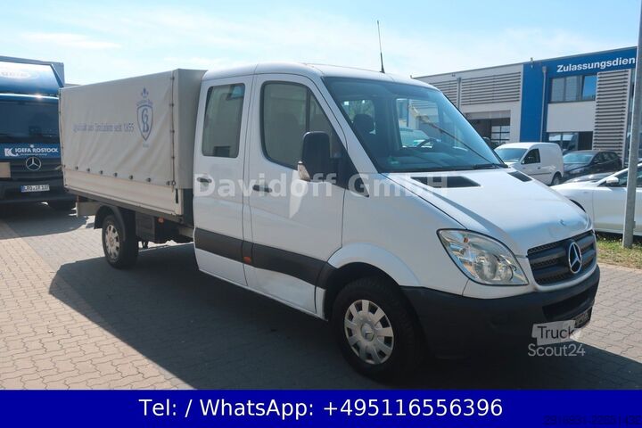 Plachtová dodávka MERCEDES-BENZ Sprinter II Pritsche/DoKa 313 CDI / AHK / Nr.226