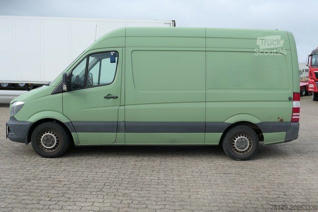 High top van MERCEDES-BENZ 316 CDI Sprinter 4x2, Klima, Bott-Regale, AHK