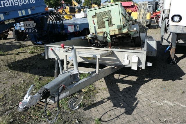 Remorque pour voiture HUMBAUR HS 353718,  Tandem, Rampen, Verzinkt, 2,8to. NL