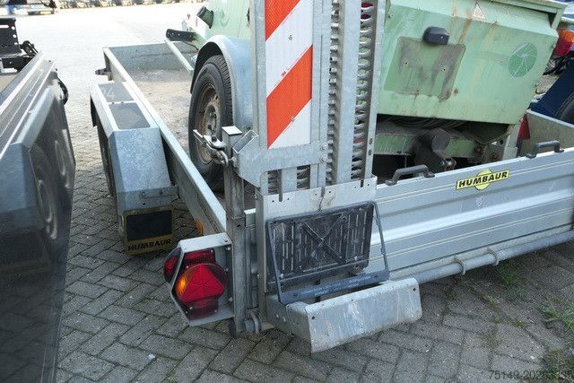 Remorque pour voiture HUMBAUR HS 353718,  Tandem, Rampen, Verzinkt, 2,8to. NL