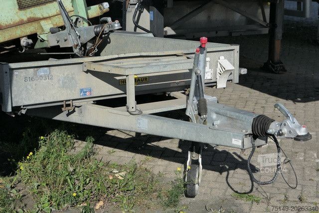 Nízkozdvižný príves HUMBAUR HS 353718,  Tandem, Rampen, Verzinkt, 2,8to. NL