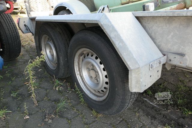 Nízkozdvižný príves HUMBAUR HS 353718,  Tandem, Rampen, Verzinkt, 2,8to. NL