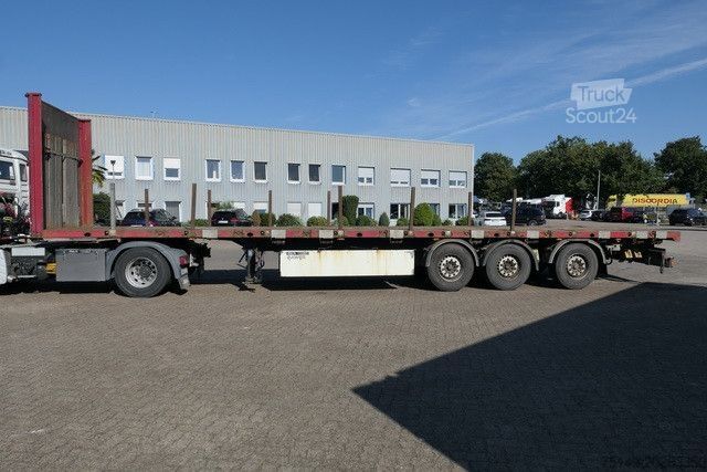 Arbejdsplatform sættevogn  Wiese S3-36PL-S, Verbreiterbar, Gelenkt, Luftfe.