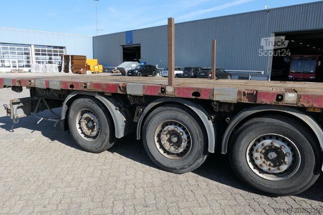 Arbejdsplatform sættevogn  Wiese S3-36PL-S, Verbreiterbar, Gelenkt, Luftfe.
