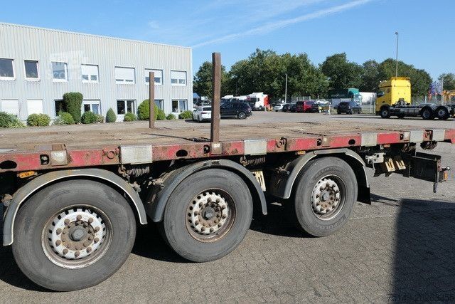 Åben sættevogn  Wiese S3-36PL-S, Verbreiterbar, Gelenkt, Luftfe.