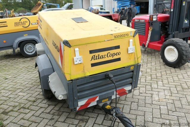 Remorque pour voiture ATLAS Atlas XAS 97,Kompressor,3 Zyl. Deutz,7bar, 5,3m³