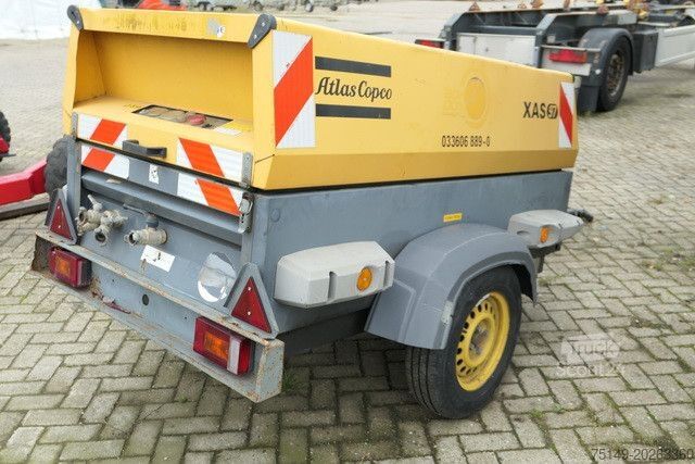 Remorque pour voiture ATLAS Atlas XAS 97,Kompressor,3 Zyl. Deutz,7bar, 5,3m³