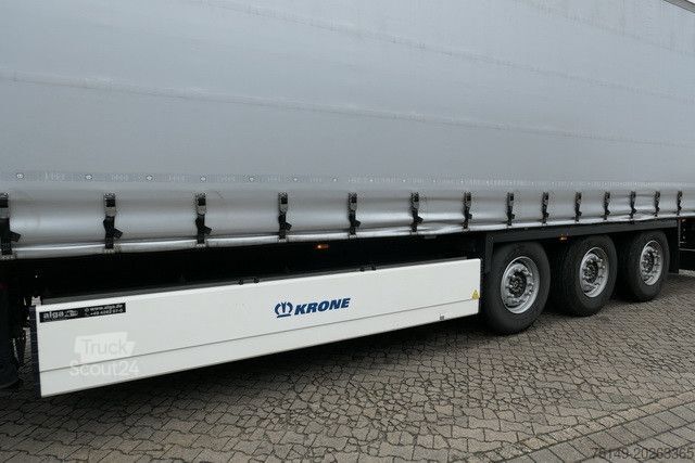 Auflieger mit Pritsche & Plane KRONE SDP 27 eLB50-CS Pro,Alu-Bretter,Edscha,Luft-Lift