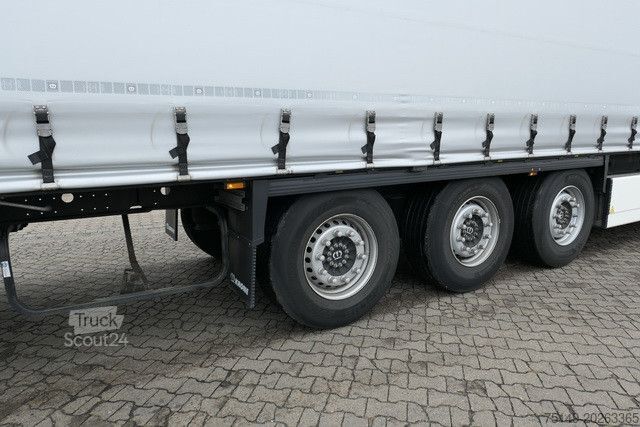 Auflieger mit Pritsche & Plane KRONE SDP 27 eLB50-CS Pro,Alu-Bretter,Edscha,Luft-Lift