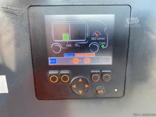 Tanker truck MERCEDES-BENZ 1848 Antos| A1+A3*Diesel Benzin*Drucker*Retarder