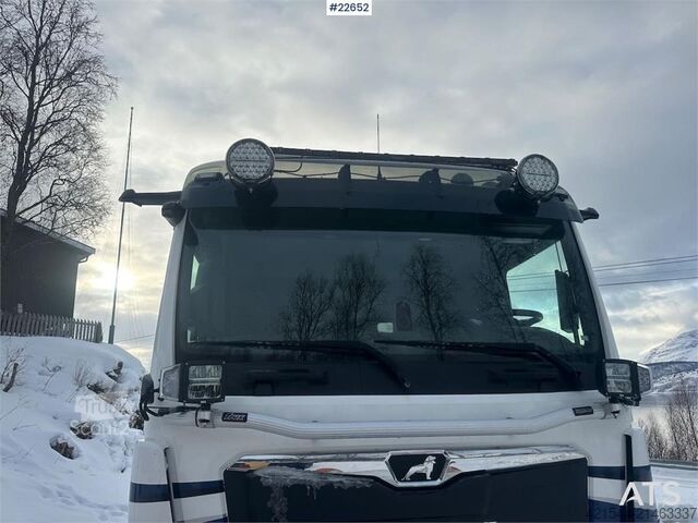 Kipper MAN TGS fully plowed dump truck 4x4+2 w/ underlying cu