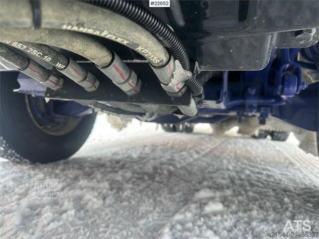 Kipper MAN TGS fully plowed dump truck 4x4+2 w/ underlying cu