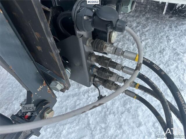 Kipper MAN TGS fully plowed dump truck 4x4+2 w/ underlying cu