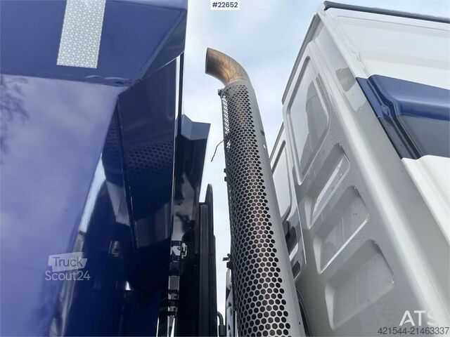 Kipper MAN TGS fully plowed dump truck 4x4+2 w/ underlying cu