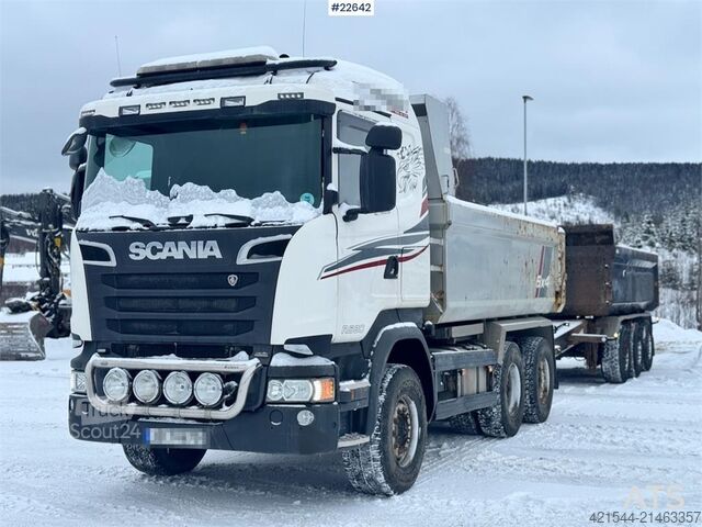 Самоскид Scania R580 6x4 Tipper Truck WATCH VIDEO
