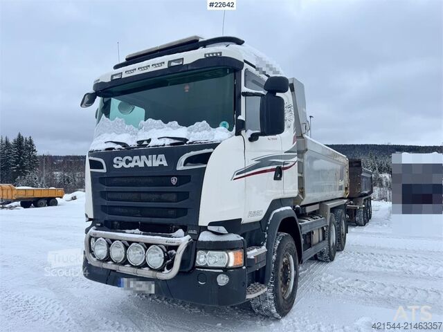 Самоскид Scania R580 6x4 Tipper Truck WATCH VIDEO