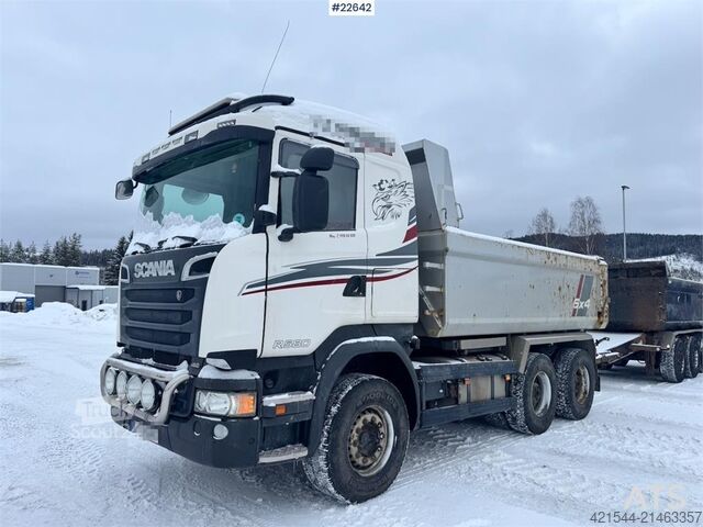 Самоскид Scania R580 6x4 Tipper Truck WATCH VIDEO