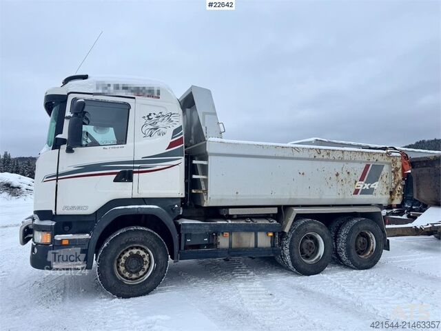 Самоскид Scania R580 6x4 Tipper Truck WATCH VIDEO