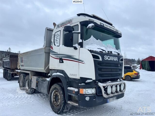 Самоскид Scania R580 6x4 Tipper Truck WATCH VIDEO