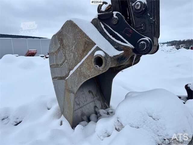 Lánctalpas kotrógép Volvo EC220EL Beltegraver – Rototilt – 2 skuffer – US er