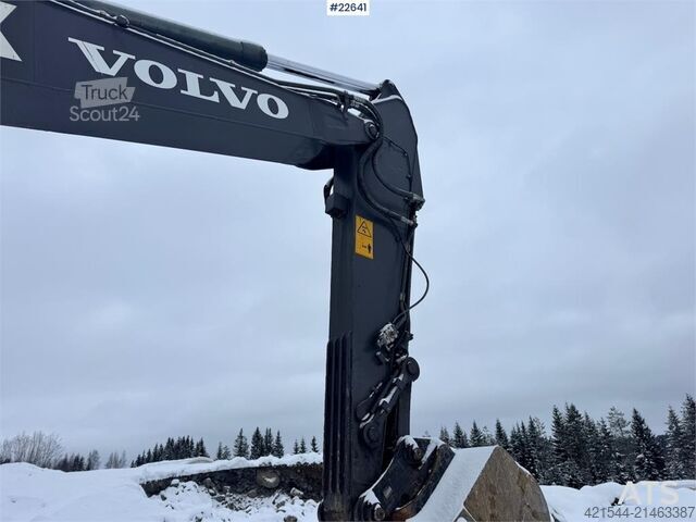 Lánctalpas kotrógép Volvo EC220EL Beltegraver – Rototilt – 2 skuffer – US er
