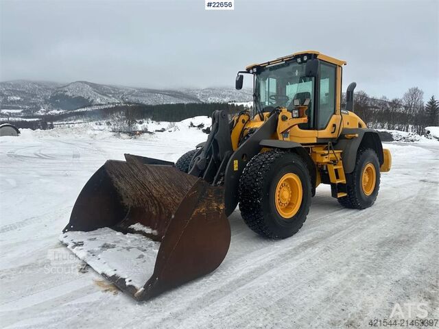 Radlader Volvo L70G wheel loader w/ CAT bucket, certified until 1