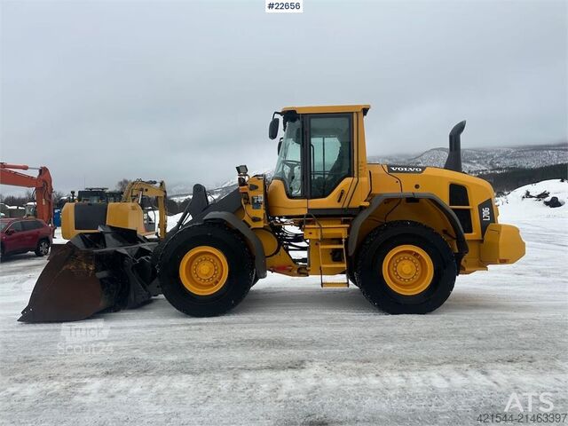 Radlader Volvo L70G wheel loader w/ CAT bucket, certified until 1