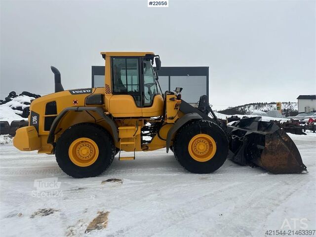Radlader Volvo L70G wheel loader w/ CAT bucket, certified until 1