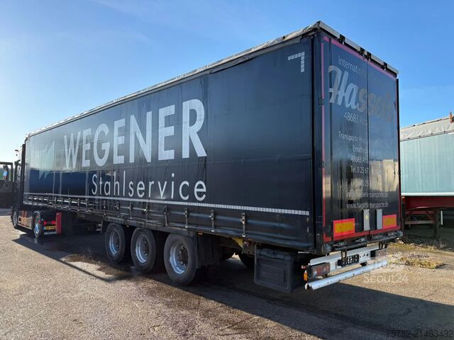 Розсувні тенти Krone SD Schuifzeilen/Schuifdak BPW Reservewielhouder