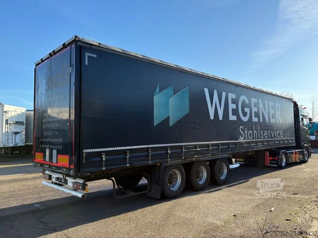 Розсувні тенти Krone SD Schuifzeilen/Schuifdak BPW Reservewielhouder