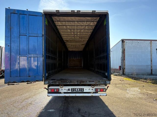 Розсувні тенти Krone SD Schuifzeilen/Schuifdak BPW Reservewielhouder