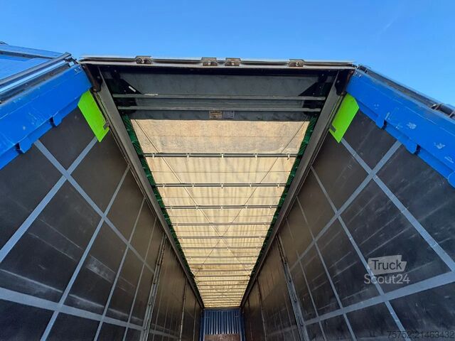 Розсувні тенти Krone SD Schuifzeilen/Schuifdak BPW Reservewielhouder