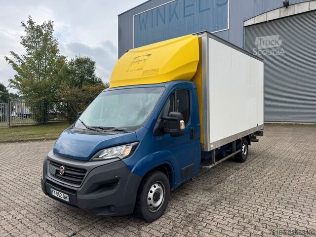 Dobozos furgon FIAT Ducato koffer mit ladebordwand