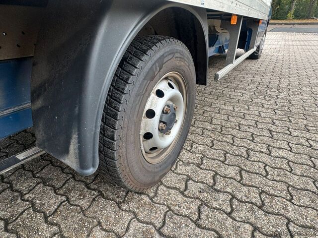 Dobozos furgon FIAT Ducato koffer mit ladebordwand