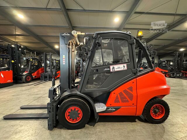 фронтальный погрузчик-вилочный Linde H 50D [ID: 130]