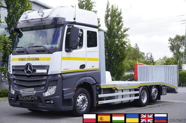 Autožeriav Mercedes-Benz Actros 2540 6×2 / 50 tho km! / NEW 7,8 m