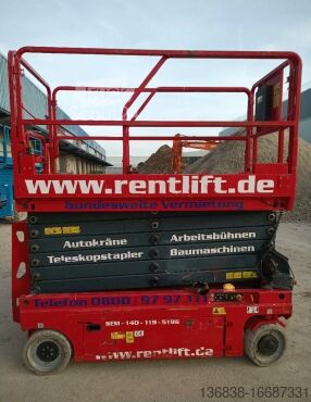 Scherenarbeitsbühne MAGNI ES 1412 E Elektro 13,80 m
