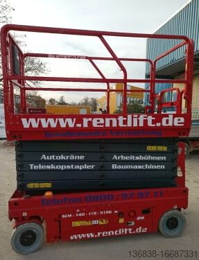 Scherenarbeitsbühne MAGNI ES 1412 E Elektro 13,80 m