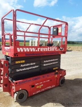 Scherenarbeitsbühne MAGNI ES 1412 E Elektro 13,80 m