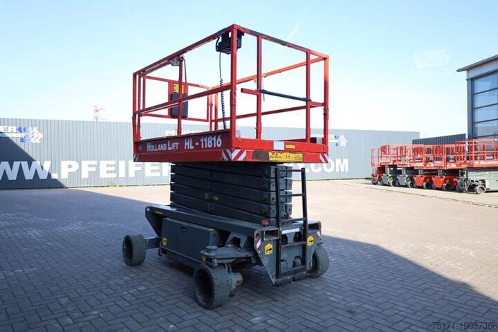 Ножичний підйомник Holland Lift Ecostar HL-11816  Electric, 14m Working Height, 30
