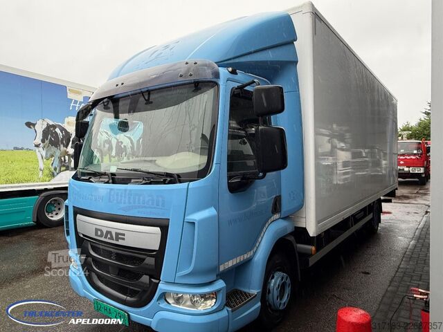Gesloten bak DAF LF 210 FA Euro 6