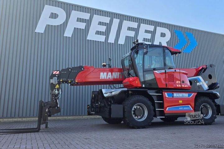 Teleskopski nakladalnik Manitou MRT2660 360E 100% Electric 65 kWh Lithium-Ion Batt