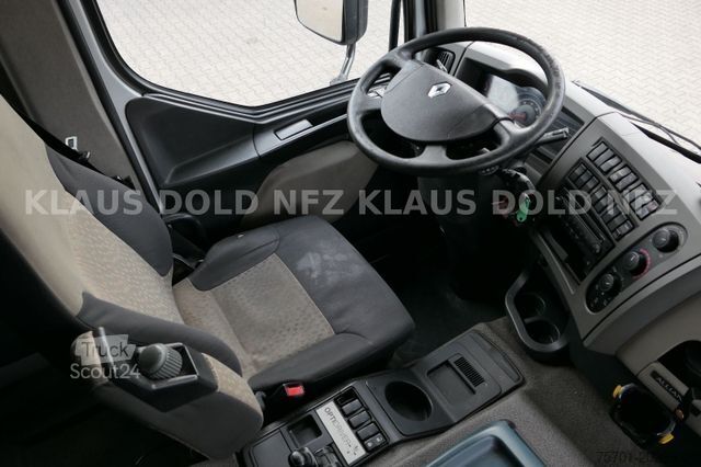 Nákladné auto s plochou korbou a plachtou RENAULT Premium 430 Getränkewagen Lift-/Lenkachse EU5