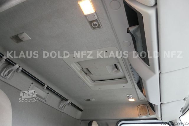 Nákladné auto s plochou korbou a plachtou RENAULT Premium 430 Getränkewagen Lift-/Lenkachse EU5