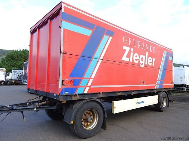 Kofferanhänger KRONE 2Achs Schwenkwand*7,3 m*2 to LBW*technisch Top!!