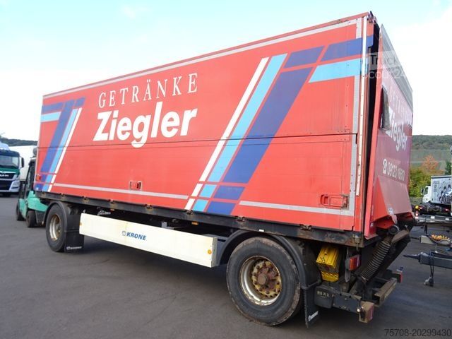 Koffer aanhanger KRONE 2Achs Schwenkwand*7,3 m*2 to LBW*technisch Top!!