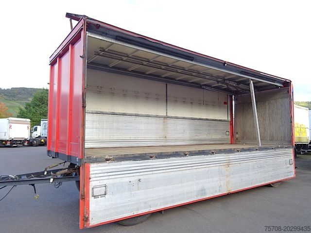 Drankentrailer KRONE 2Achs Schwenkwand*7,3 m*2 to LBW*technisch Top!!