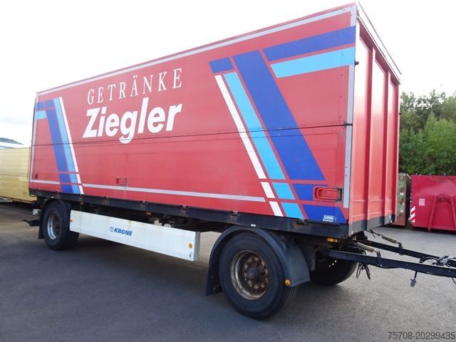 Drankentrailer KRONE 2Achs Schwenkwand*7,3 m*2 to LBW*technisch Top!!