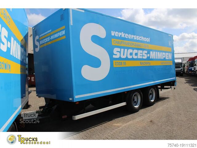 Mala Pacton 2X AXLE + NICE TRAILER