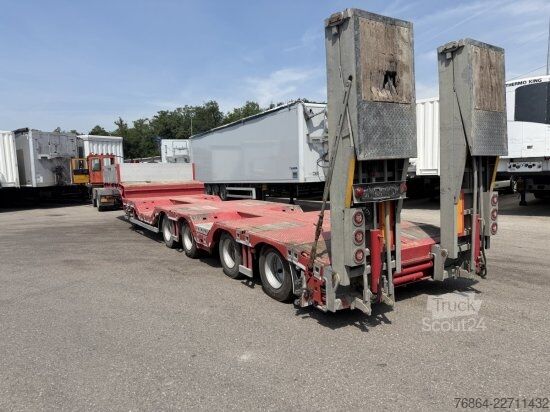 Dieplader oplegger Bodex BODEX , 4-ACHS TIEFLADER, RADMULDEN, LIFTACHSE, NACHLAUFACHSE